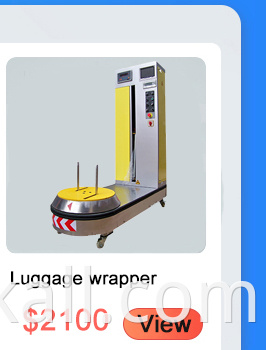 Nowy typ owijarki do palet, model T1650F, rozmiar owijania wynosi 1,2 * 1,2 * 2 m na gorącą sprzedaż